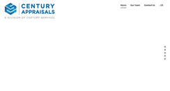 Desktop Screenshot of centuryappraisals.com