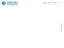 Tablet Screenshot of centuryappraisals.com